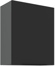 Oberschrank Aria - schwarz/anthrazit - 60 G-72 1F