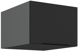 Oberschrank Aria - schwarz/Anthrazit - 50 NAGU-36 1F