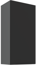 Oberschrank Aria - schwarz/anthrazit - 45 G-90 1F