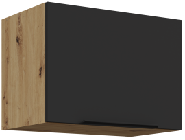 Oberschrank Aria - schwarz/Artisan Eiche - 50 GU-36 1F