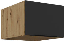 Oberschrank Aria - schwarz/Artisan Eiche - 50 NAGU-36 1F