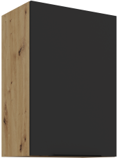 Oberschrank Aria - schwarz/Artisan Eiche - 50 G-72 1F