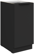 Unterschrank Aria - schwarz - 40 D 1F BB