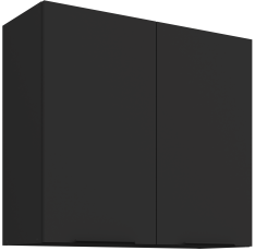 Oberschrank Aria - schwarz - 80 G-72 2F