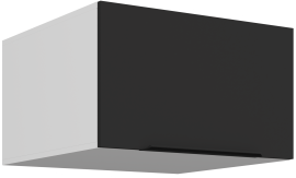 Oberschrank Aria - schwarz/weiß - 60 NAGU-36 1F