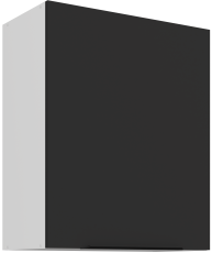 Oberschrank Aria - schwarz/weiß - 60 G-72 1F