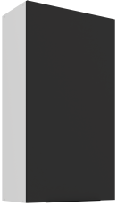 Oberschrank Aria - schwarz/weiß - 60 G-108 1F