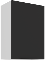 Oberschrank Aria - schwarz/weiß - 50 G-72 1F