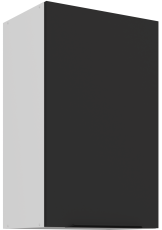 Oberschrank Aria - schwarz/weiß - 45 G-72 1F