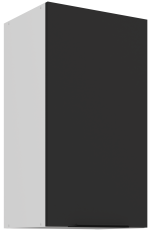 Oberschrank Aria - schwarz/weiß - 40 G-72 1F