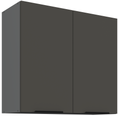 Oberschrank Aria - grau/anthrazit - 80 G-72 2F