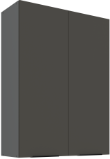 Oberschrank Aria - grau/anthrazit - 80 G-108 2F