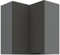 Oberschränk Aria - grau/anthrazit - 60x60 GN-72 2F (90°)