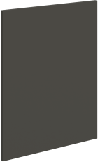 Tür für Einbaugeschirrspüler Aria - grau/anthrazit - ZM 570x446