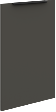 Tür für Einbaugeschirrspüler Aria - grau/anthrazit - ZM 713x446