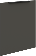 Tür für Einbaugeschirrspüler Aria - grau/anthrazit - ZM 713x596