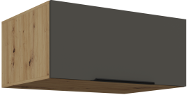 Oberschrank Aria - grau/Artisan Eiche - 80 NAGU-36 1F