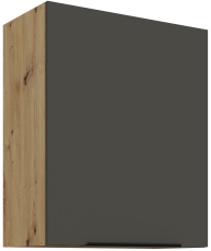 Oberschrank Aria - grau/Artisan Eiche - 60 G-72 1F
