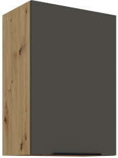 Oberschrank Aria - grau/Artisan Eiche - 50 G-72 1F