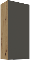 Oberschrank Aria - grau/Artisan Eiche - 50 G-108 1F