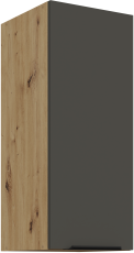 Oberschrank Aria - grau/Artisan Eiche - 30 G-72 1F