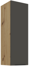 Oberschrank Aria - Grau/Artisan Eiche - 30 G-90 1F