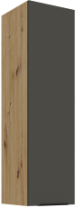 Oberschrank Aria - grau/Artisan Eiche - 30 G-108 1F