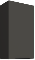 Oberschrank Aria - grau/schwarz - 50 G-90 1F