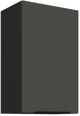 Oberschrank Aria - grau/schwarz - 45 G-72 1F 