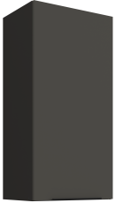 Oberschrank Aria - grau/schwarz - 45 G-90 1F