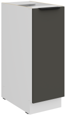 Unterschrank Aria - grau/weiß - 30 D CARGO BB