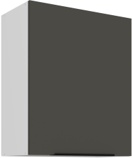 Oberschrank Aria - grau/weiß - 60 G-72 1F