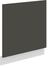 Tür für Einbaugeschirrspüler Aria - grau/weiß - ZM 570x596