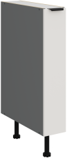 Unterschrank Aria - weiß/anthrazit - 15 D CARGO BB