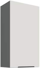 Oberschrank Aria - weiß/anthrazit - 50 G-90 1F