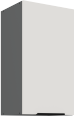 Oberschrank Aria - weiß/anthrazit - 40 G-72 1F