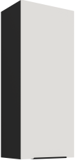 Oberschrank Aria - weiß/schwarz - 45 G-108 1F