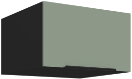 Oberschrank Aria - Aquamarin/Schwarz - 60 NAGU-36 1F