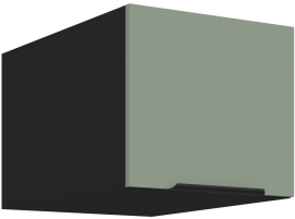 Oberschrank Aria - Aquamarin/Schwarz - 40 NAGU-36 1F