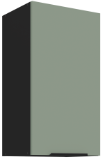 Oberschrank Aria - Aquamarin/Schwarz - 40 G-72 1F