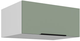 Oberschrank Aria - Aquamarin/Weiß - 80 NAGU-36 1F