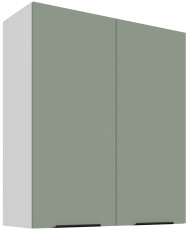 Oberschrank Aria - Aquamarin/Weiß - 80 G-90 2F