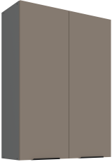 Oberschrank Aria - Sandgrau/Anthrazit - 80 G-108 2F