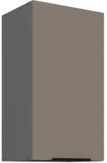 Oberschrank Aria - Sandgrau/Anthrazit - 40 G-72 1F