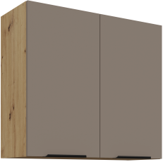 Oberschrank Aria - Sandgrau/Artisan Eiche - 80 G-72 2F