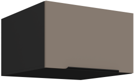 Oberschrank Aria - Sandgrau/Schwarz - 60 NAGU-36 1F