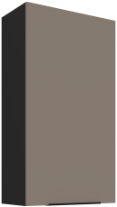 Oberschrank Aria - Sandgrau/Schwarz - 60 G-108 1F