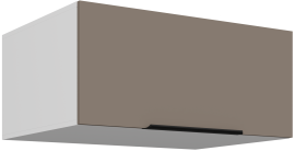 Oberschrank Aria - Sandgrau/Weiß - 80 NAGU-36 1F