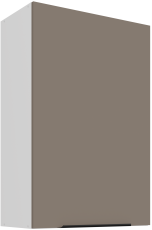 Oberschrank Aria - Sandgrau/Weiß - 60 G-90 1F