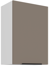 Oberschrank Aria - Sandgrau/Weiß - 50 G-72 1F